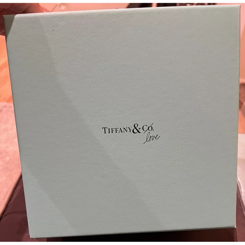Tiffany & Co. Love Blue  Box Large Square Storage/ Gift Box 8.5" x 8.5" x 4"